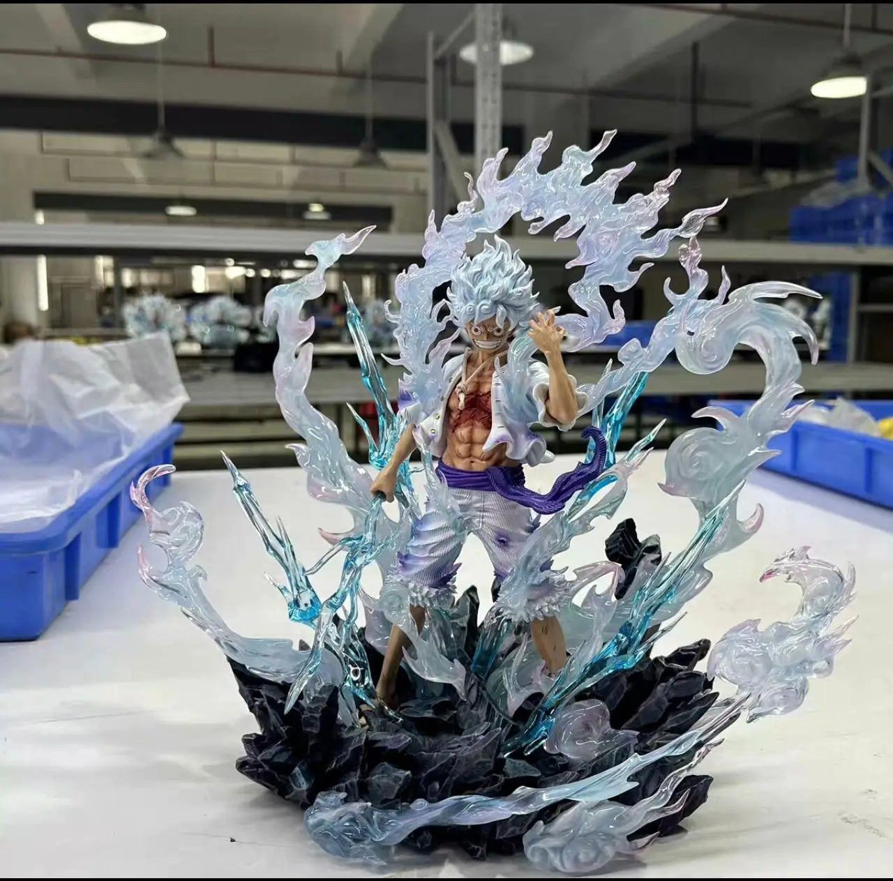 HOT-Presale 29cm JT studio-tianhui ONE PIECE Anime Figures Nika Monkey D. Luffy Figures PVC Statue Collection Model Gifts Toys