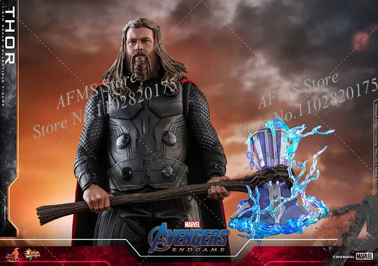 HOTTOYS HT MMS557 1/6 Men Soldier Thor Avengers Endgame Infinity War Marvel Collection Doll 12Inch Action Figure Body Model