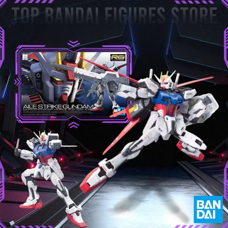 Bandai RG RX-78-2 WING RX-93-V2 UNICORN GOD GUNDAM In stock Anime Original Model Toy Action Figure Robot Collection Toy Gift