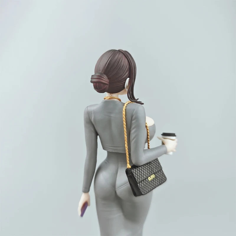 2025 Internet Celebrity Little Sister Gao Leng Imperial Sister Fan Mei Girl Dongtan 23cm Figurine Model Desktop Decoration Gift