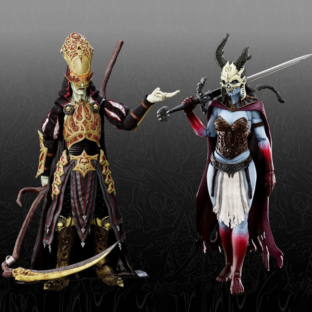 Boss Fight Toys Court of the Dead Master of Death /Kier 6inch Action Figure 1:12 Model Doll Figure