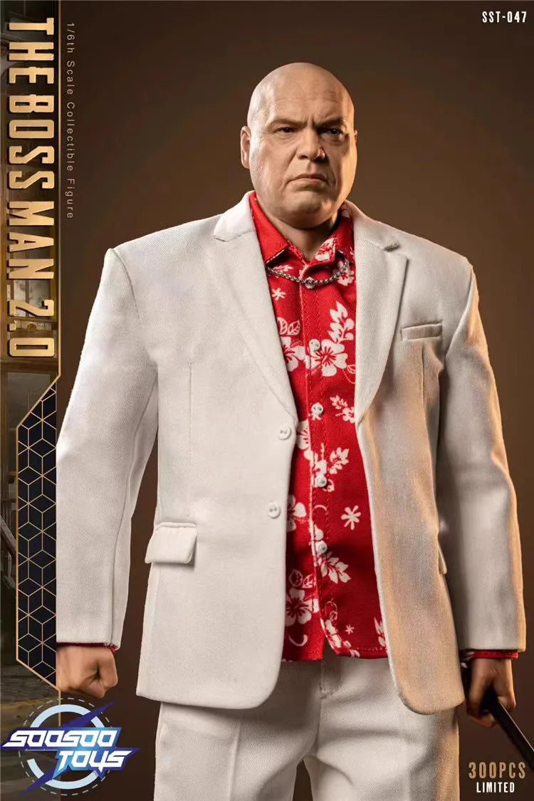 Soosootoys SST-047 The Boss-Man 2.0 Classic Comics Super Villain Full Set Moveable Action Figure 12" Action Figure Gift 1/6