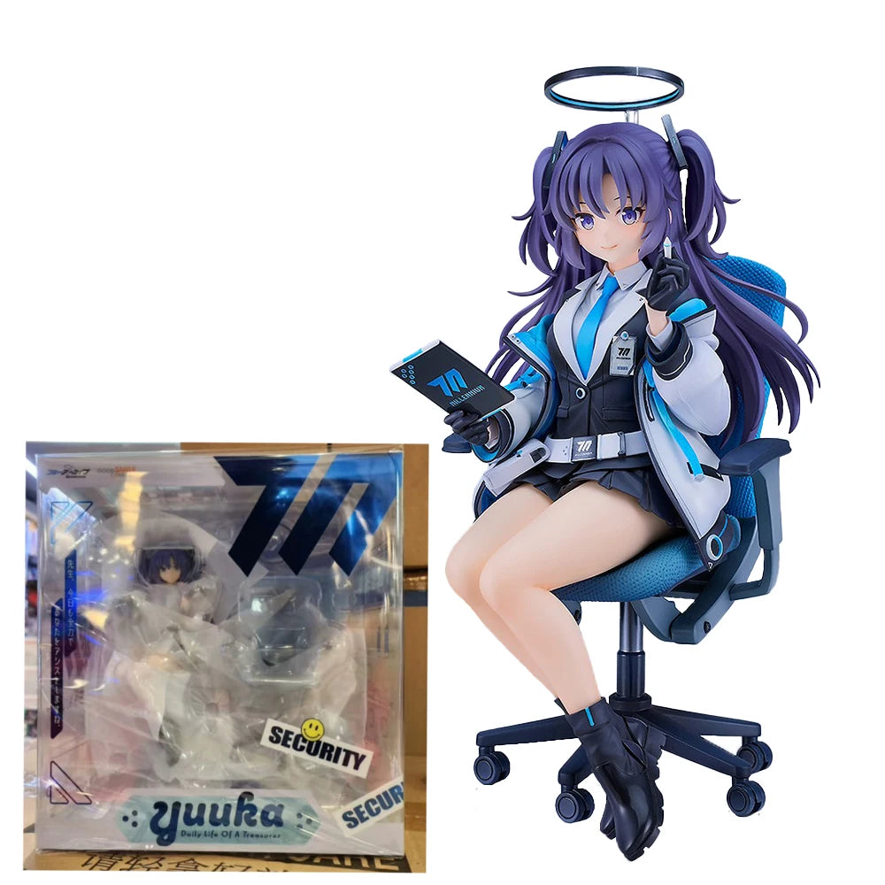 In Stock Original Good Smile Company Blue Archive Hayase Yuuka Collection Series Model Cartoon Character Anime Figure Garage Kit