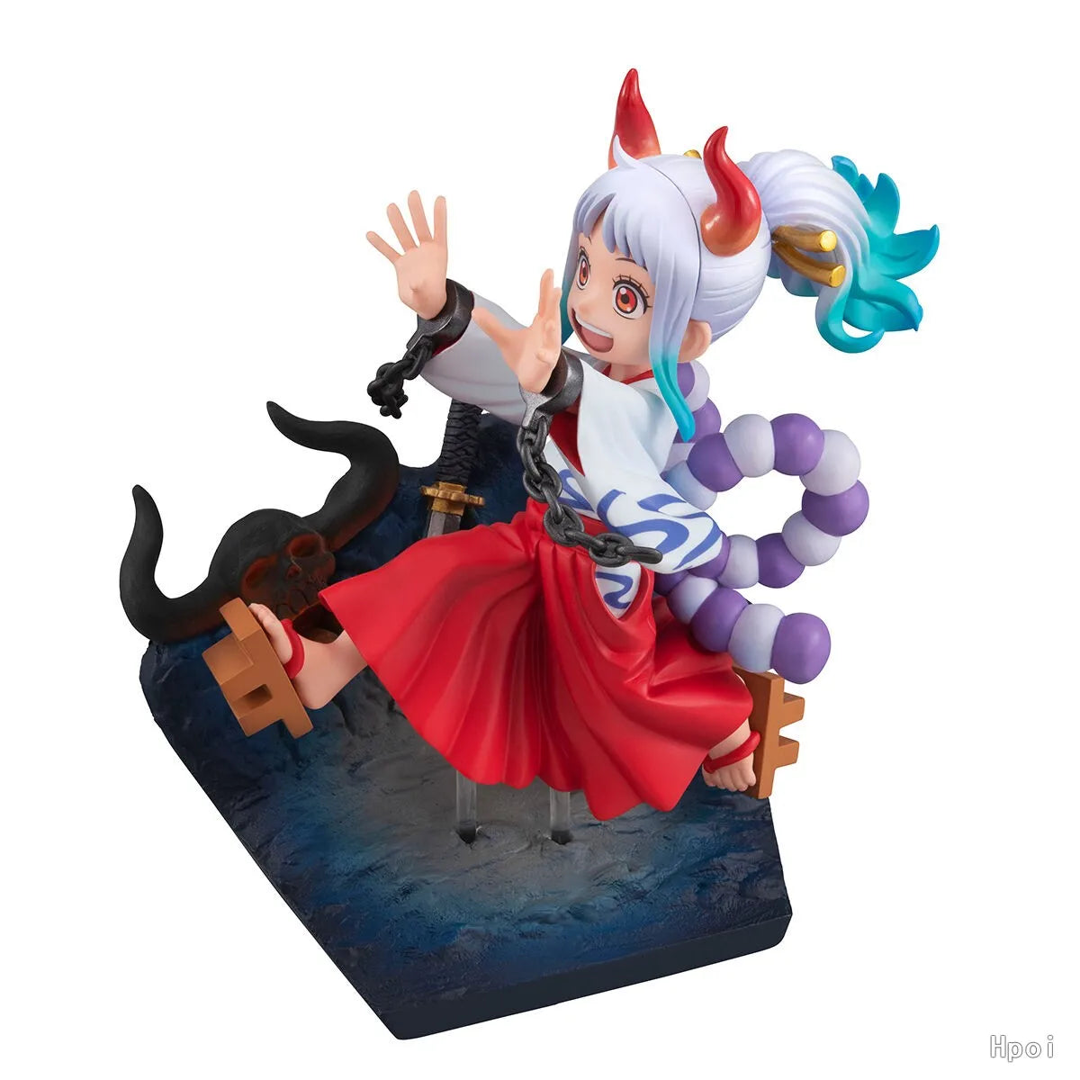 【In Stock】MegaHouse GEM ONE PIECE YAMATO RUN! Q Version Figure