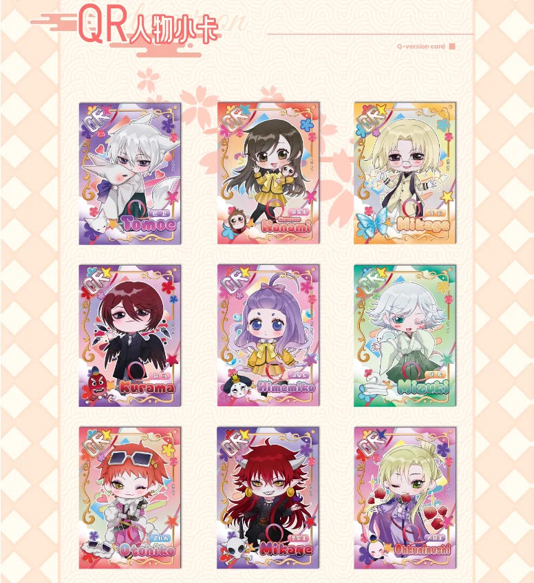 Original Kamisama Kiss Blind Box Nanami Collectible Card Momozono Anime Card Merchandise Tomoe Anime Figure Mystery Box Gift Toy