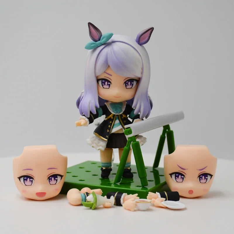 25cm Umamusume Pretty Derby Rice Shower Anime Girl Figure Satono Diamond/Matikanetannhauser/Kitasan Black Action Figure Doll Toy