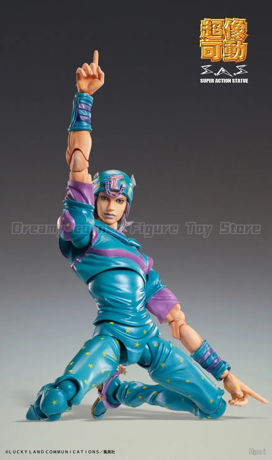【In Stock】Original MEDICOS-E SUPER ACTION STATUE JoJo's Bizarre Adventure Part 7 STEEL BALL RUN Jojo Action Figure Model Toy