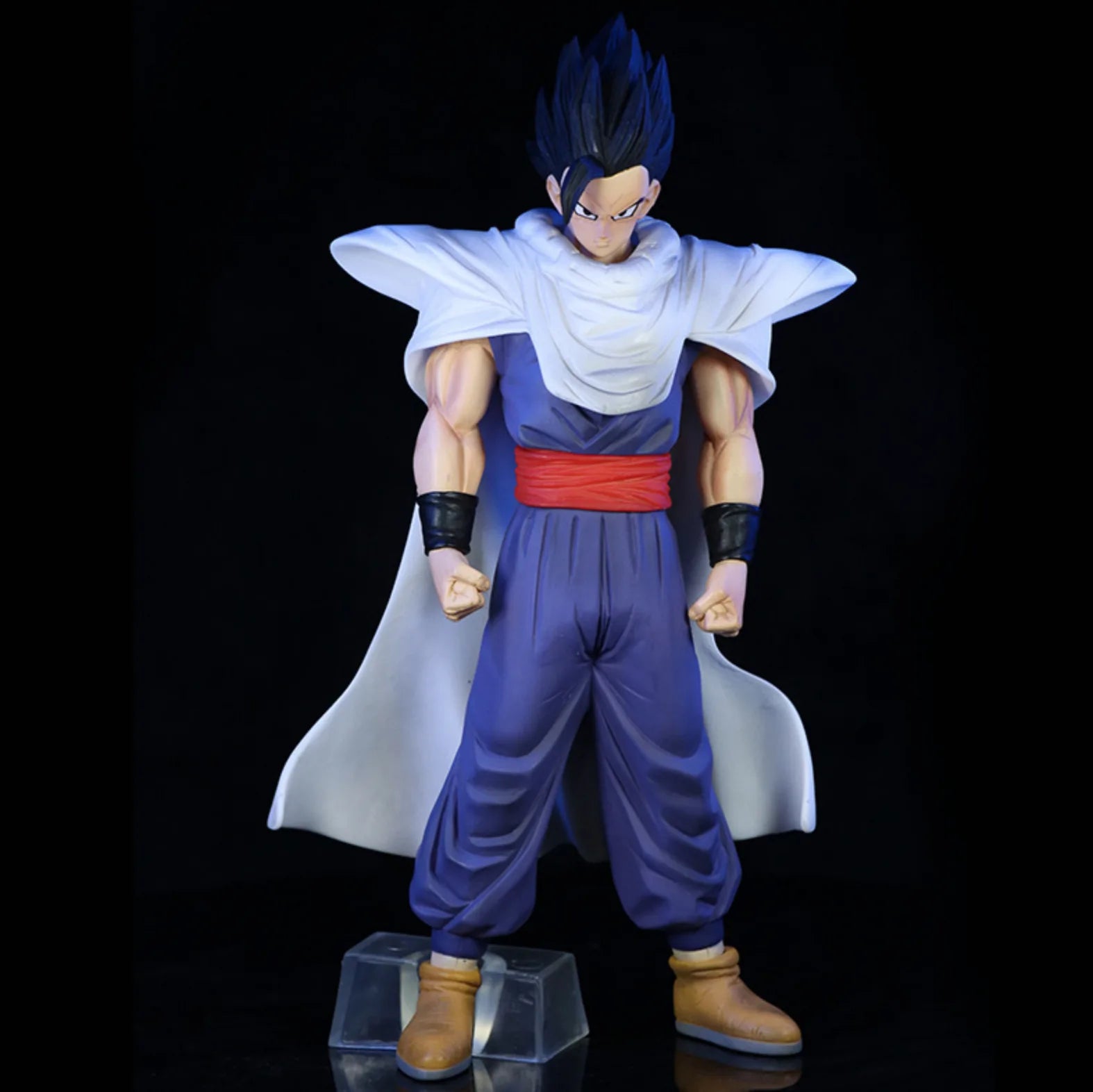 28CM Anime Dragon Ball Z Super Saiyan Son Gohan Cape Ver. GK PVC Action Figure Statue Collection Kids Toys Doll Gifts