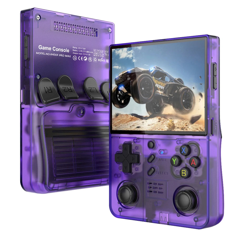 BOYHOM R40XXPROMAX Retro Handheld with ARKOS2.0, 4.2" HD IPS Screen, 4500mAh, WiFi - Portable Classic Gaming Best Gift