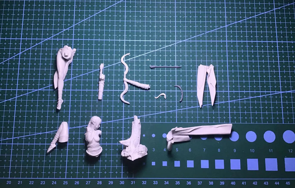 1/24  Resin Model Figure GK，Unassembled and unpainted kit
