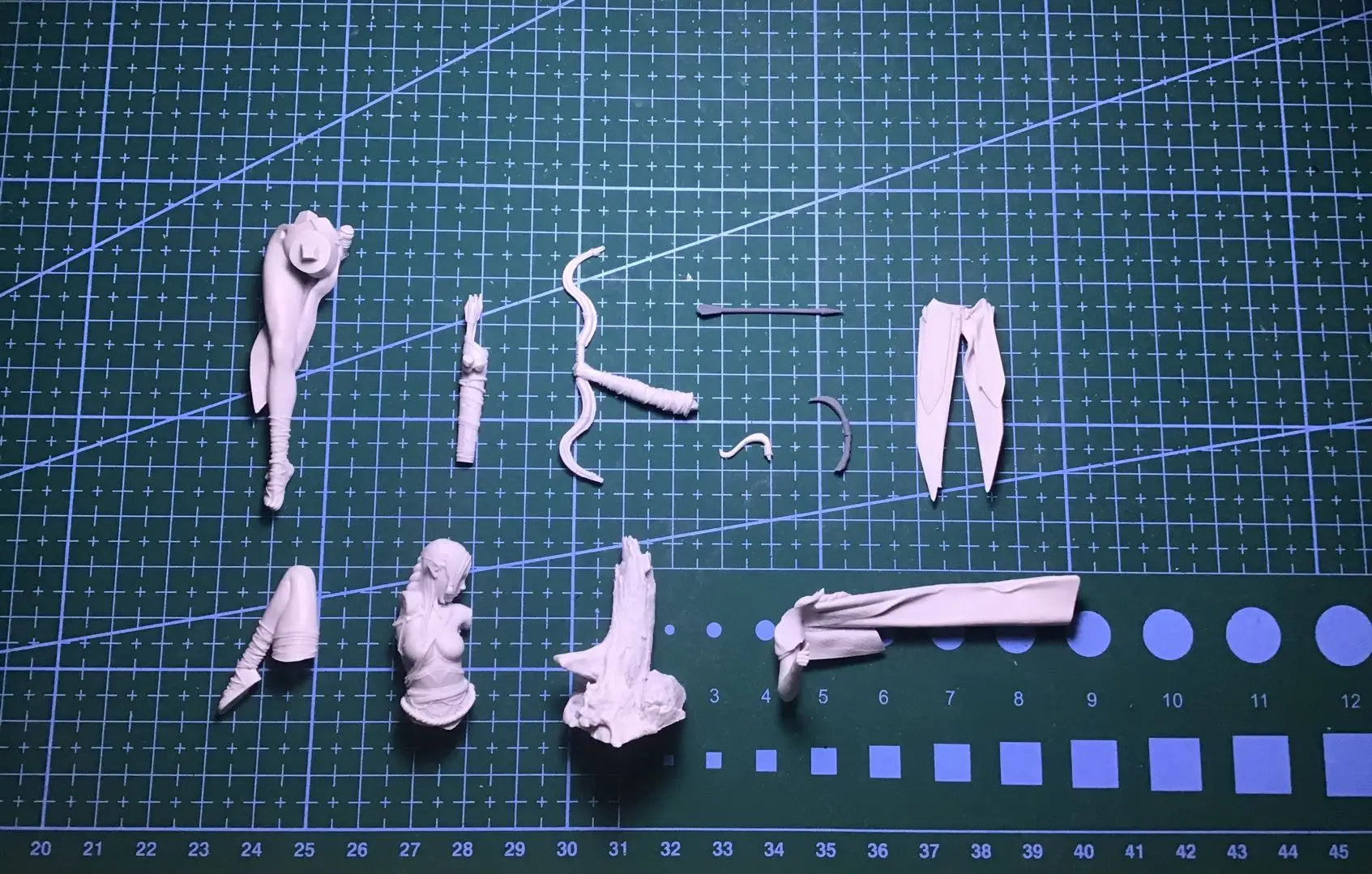 1/24  Resin Model Figure GK，Unassembled and unpainted kit