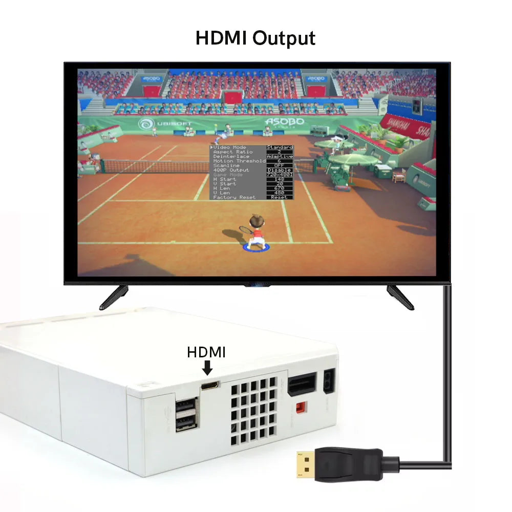 Hispeedido Internal Wii Digital HDMI MOD Kit Digital to Digital HDMI Mod Kit For Wii Console