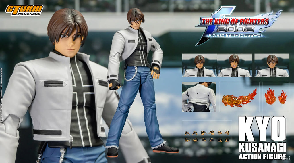 【MT】Original Storm Collectibles THE KING OF FIGHTERS 2002 UNLIMITED MATCH Kyo Kusanagi Kusanagi Kyo Action Figure Model Toy