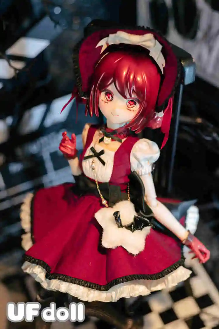 In Stock Ufdoll Blind Box Tea Plus Series 1/5 Bjd Anime Peripheral Figure Articular Mobility Desktop Ornament Collectible Gift