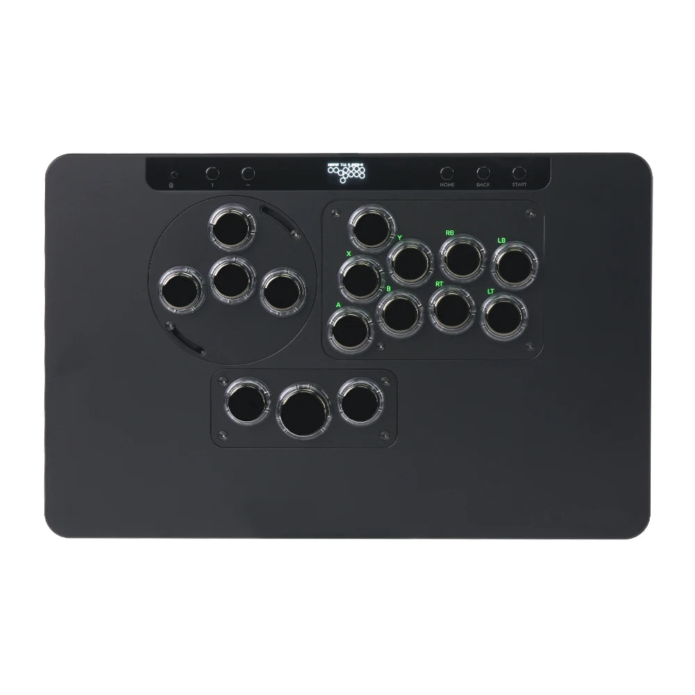 Haute42-COSMOX X Series Leverless Controller Replaceable Module Joystick Keyboard Arcade For PC/ Ps4 / Ps5 Switch Steam Hitbox