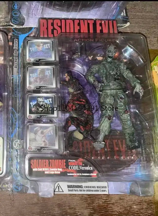Original  Resident Evil Jill Foster Fly Skin Leather Jacket Tyrant Limited Edition Rare Collectible Figure Gift