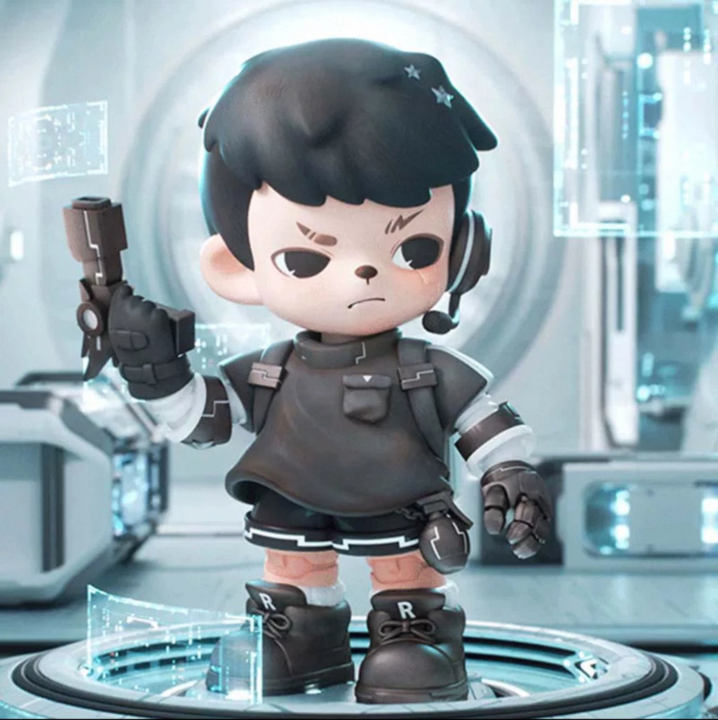 Neue TNT Space Original Rayan Figur Unlimited Silver Domain 3046 Cybercity Hängekarte Große Puppe Handgefertigte Trendige Einlösekarte