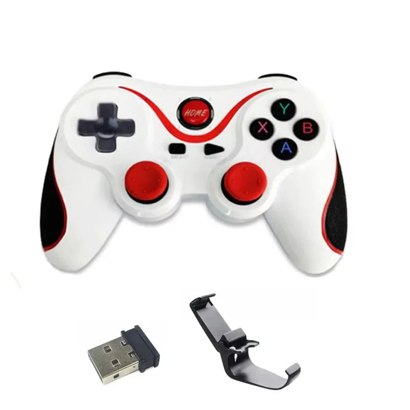 T7 X3 Wireless Joystick Gamepad PC Game Controller  for PS3/IOS Phone/TV Box Support BT3.0 for PC Android Tablet TV Box