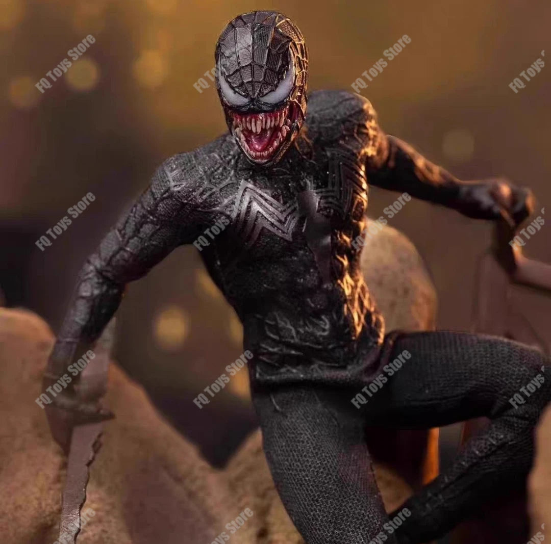 In Stock SAWTOOTH TOYS X 6in Studio STM-20251 1/12 Venom Symbiotic Variant Double Headed Carving Full Set 6in Action Figure Gift
