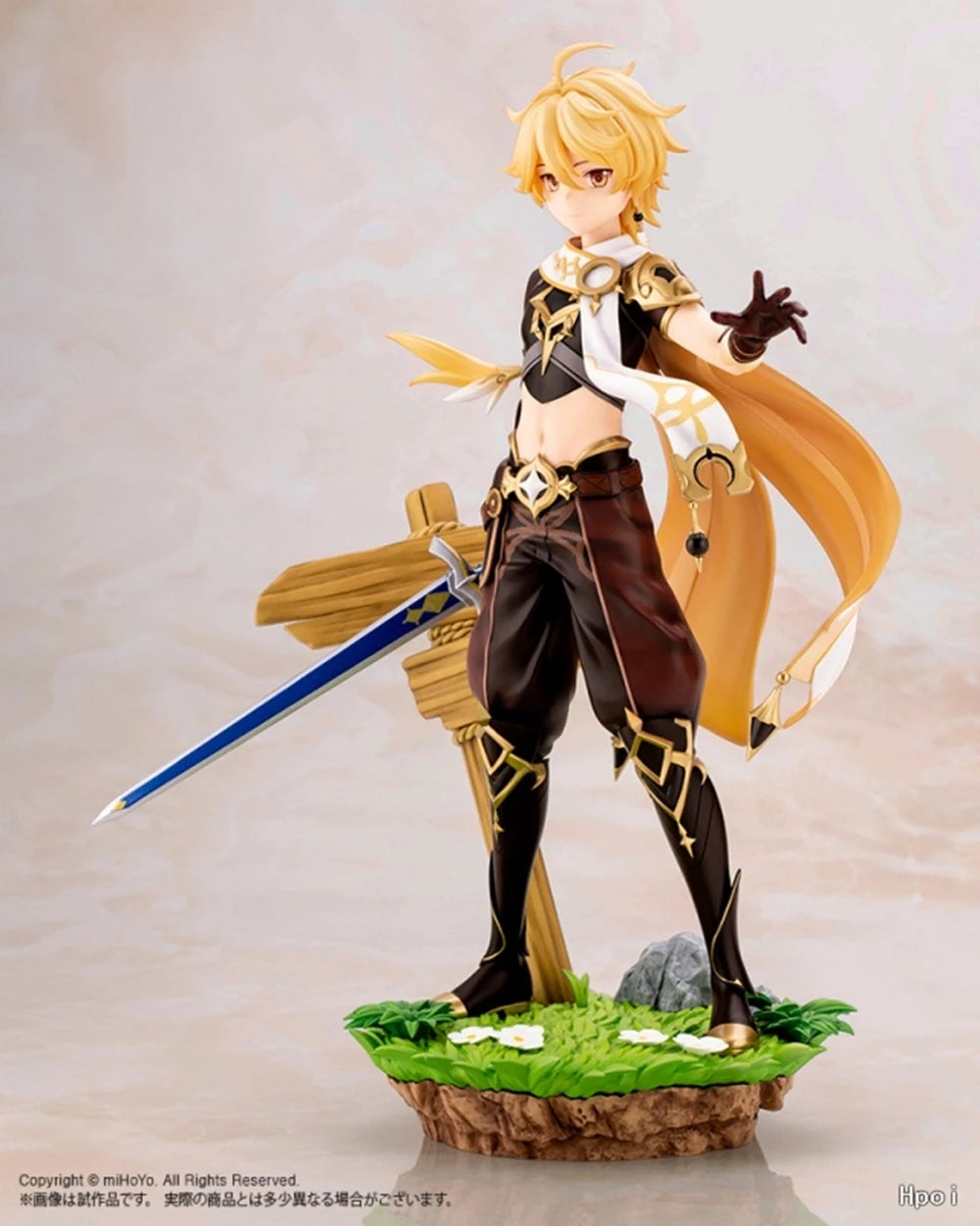 20CM Anime Game Genshin Impact Figure Traveler Aether Standing Posture Model Toys Gifts Collection Decoration Ornaments PVC