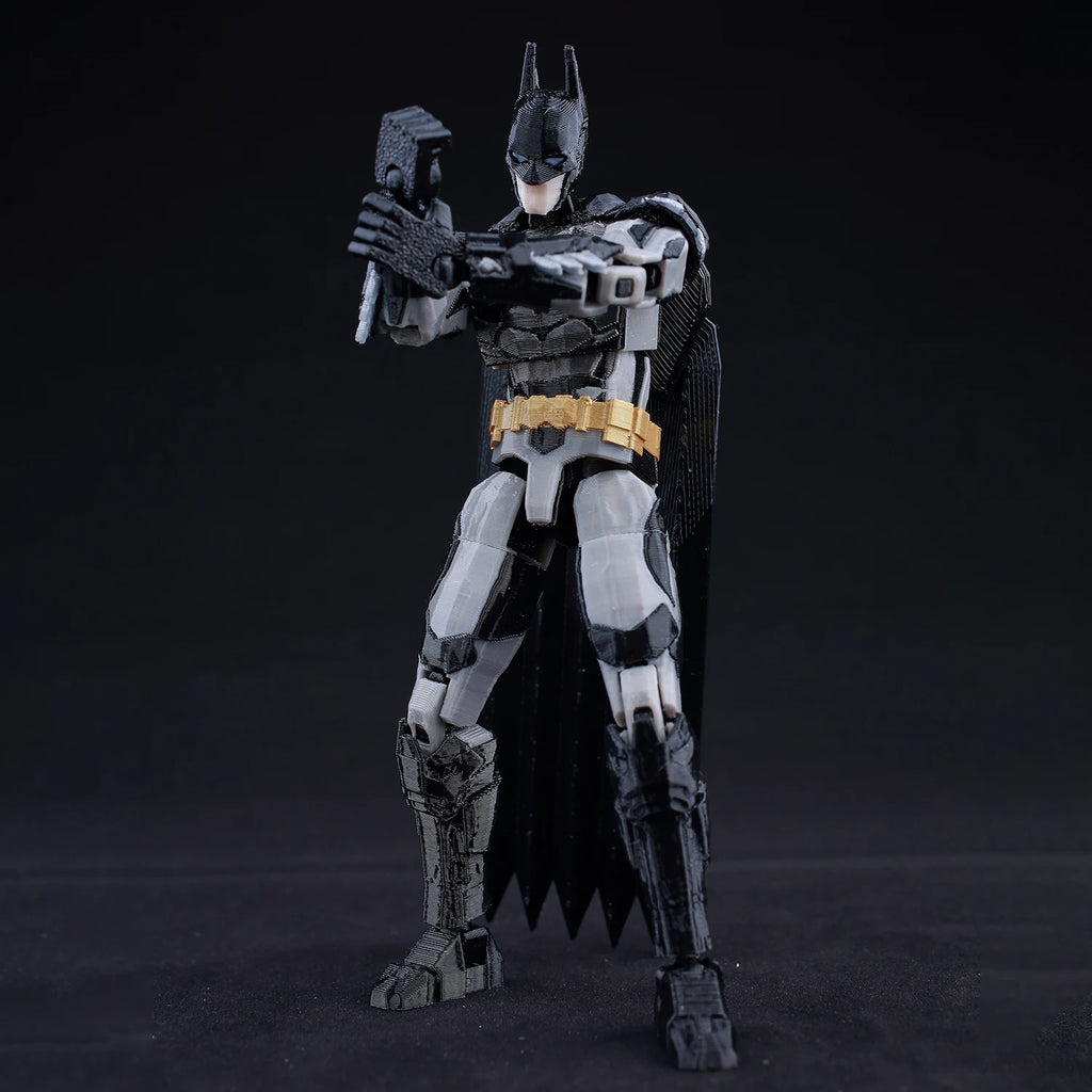 9L3D Printed Batman Anime Characters Lucky Dummy 13 Action Figures Arkham Knight Multi-Jointed Movable Shapeshift Mannequin Toys