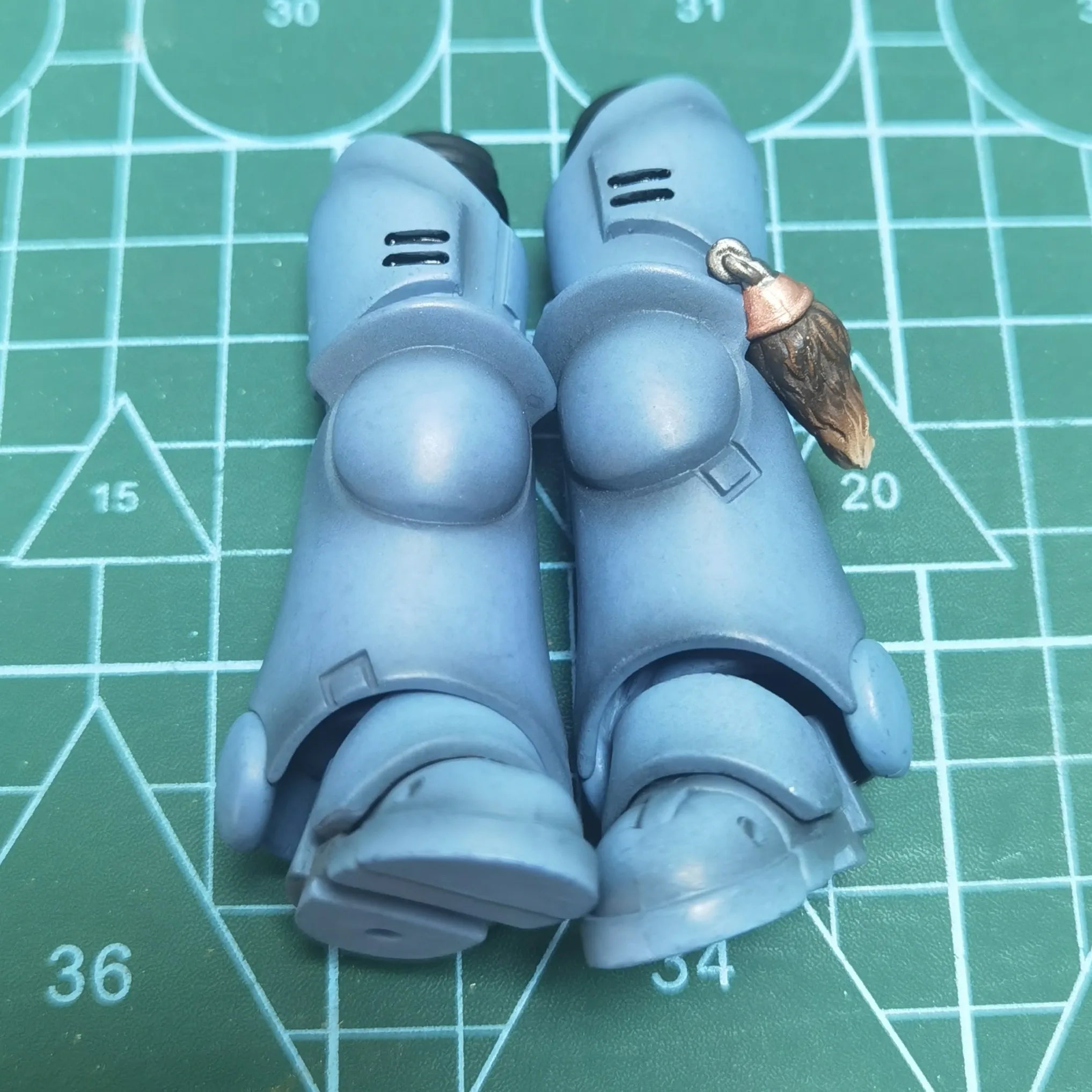 Joytoy Warhammer 1/18 Екшън фигурки Space Wolves Claw Pack Sigyrr Stoneshield Модел играчка момче подаръци 3.75 инча