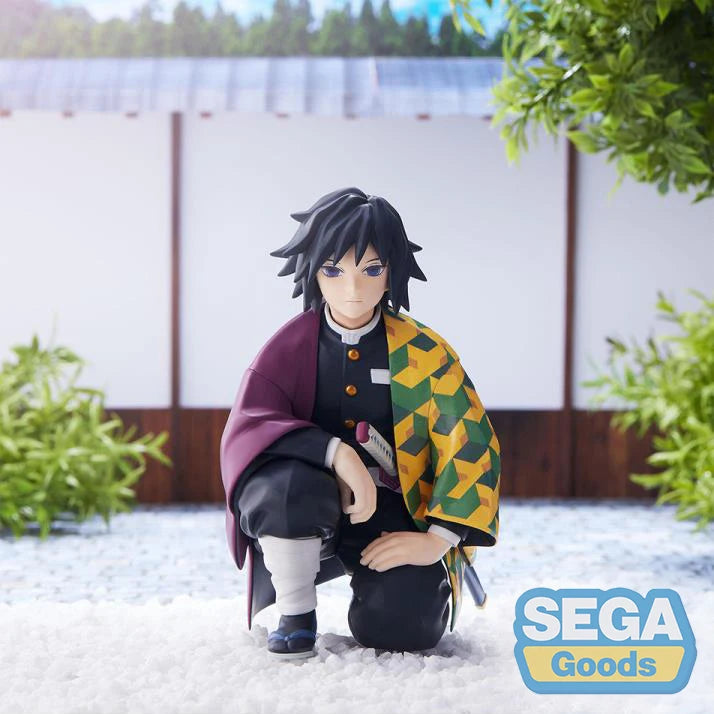 SEGA Demon Slayer Figure, Water Hashira Tomioka Giyuu, Pillar Conference Ver., Infinity Castle Arc, Japanese Stock PVC Statue