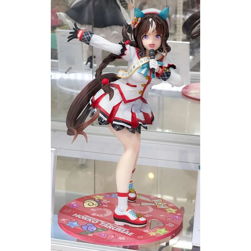 In Stock Phat! Uma Musume Pretty Derby Hokkori Tsumore White Wing Return Ver. 1/7 24cm Figure Anime Model Desktop Collectible