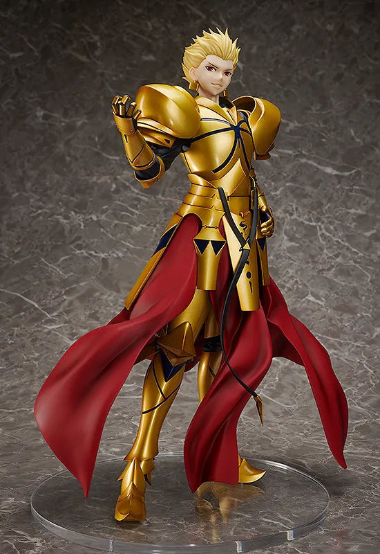 In stock FREEing Original:Fate Grand Order Gilgamesh 1/4 PVC Action Figure Anime Figure Model Toys Figure Collection Doll Gift