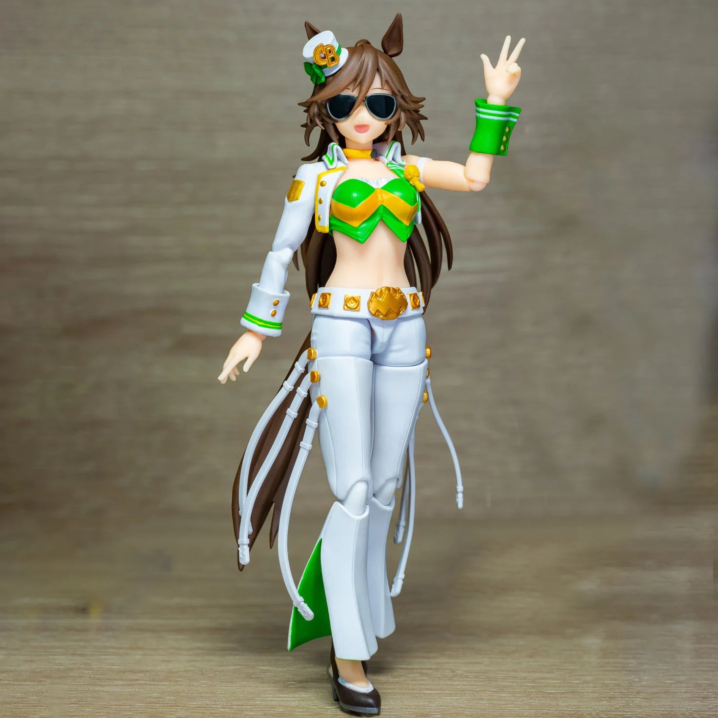 Genuine SHF Uma Musume Pretty Derby Series Figurine Pvc Anime Figure Poseable Doll Model Collectible Action Model In Stock Gift