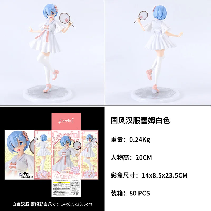 In Stock Anime Action Figure Rem Qilolita 1/7 Model Figure Statue - Life in a Different World from Zero Decoration Gifts
