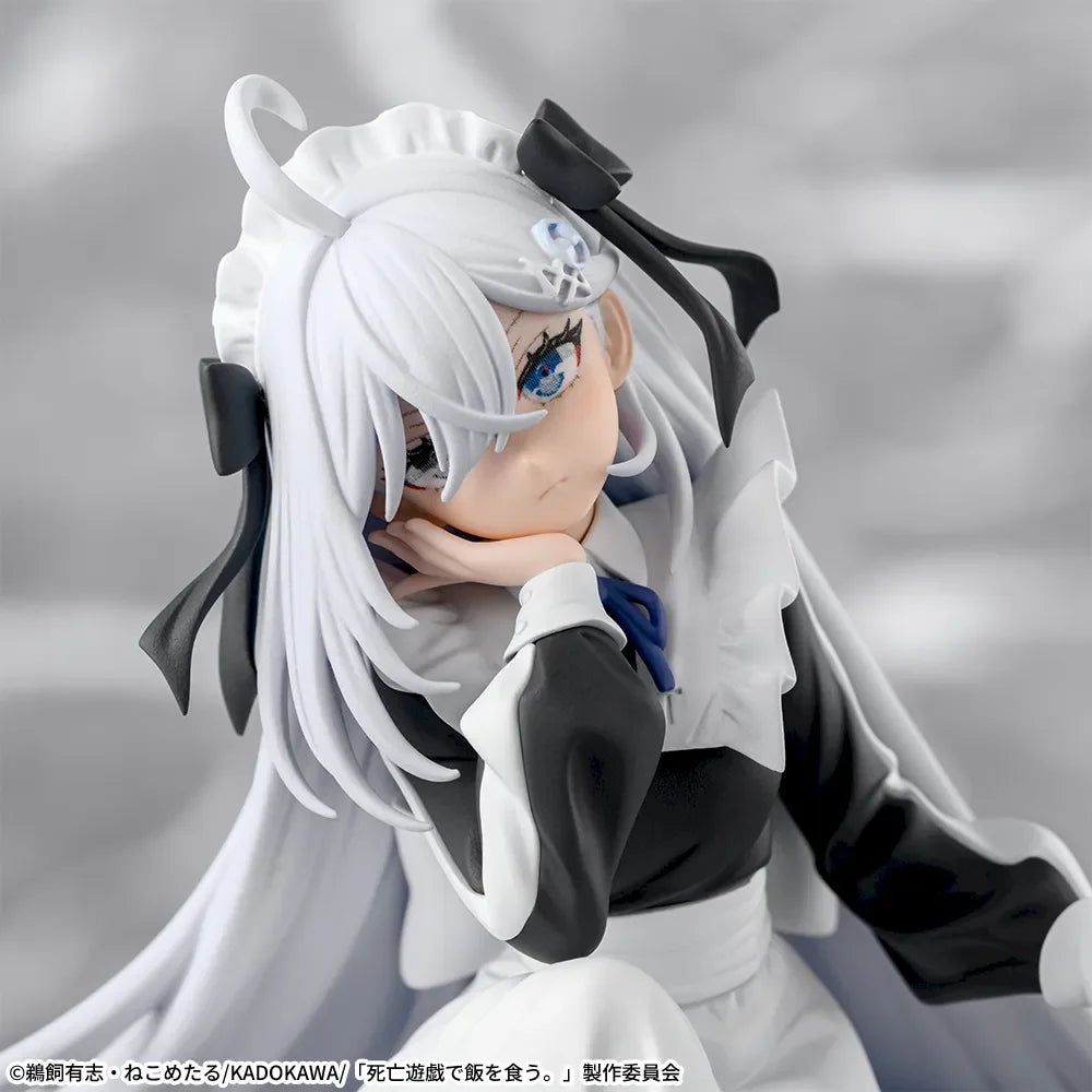 Original SEGA Shibou Yuugi De Meshi Wo Kuu Sorimachi Yuki Premium Chokonose Action Figure Toys PVC Model Collection
