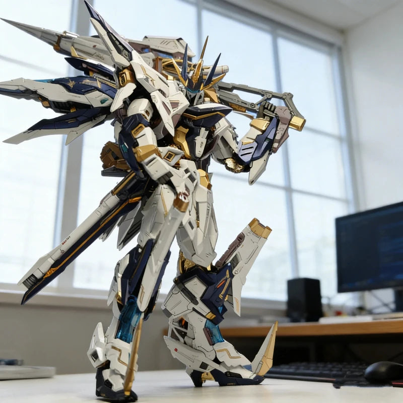 Infinity Nova 1/100 Aurora In Era Pmd Action Figures Alloy Die Casting Frame Mecha Model Kit Assembly Toy Desktop Ornament Gifts