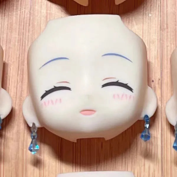 pawa GSC Clay Man Face doll face hair doll accessories