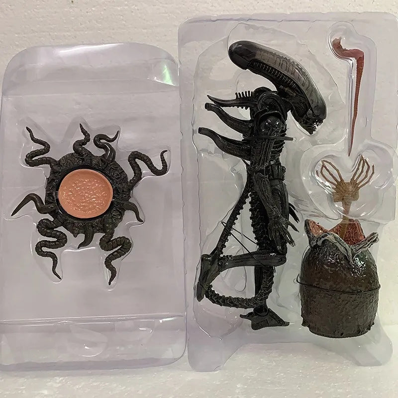 NECA Alien Big Chap Alien Figur Big Chap Alien Predator 40. Jubiläumsei Facehugger Figur Modell Spielzeug Puppe Geschenke