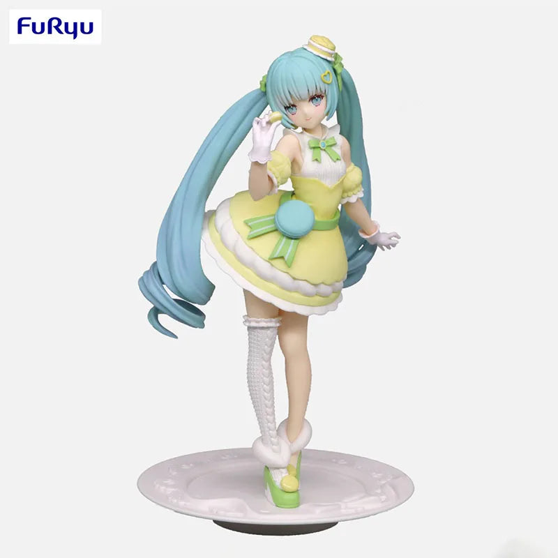 В наличност FuRyu SEGA TAiTO Hatsune Miku PVC серия Hatsune Miku кукла 14-18CM аниме екшън фигурки модел колекция играчка