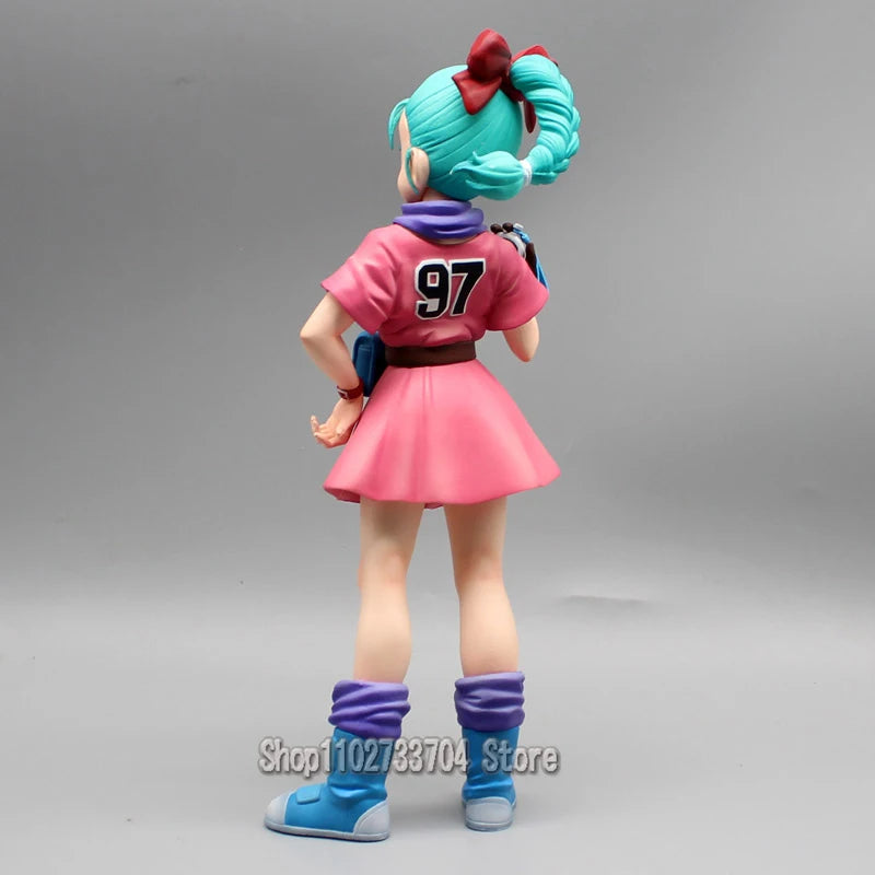 Anime Dragon Ball Bulma Figures Bulma Glitter & Glamours Tenkaichi Budokai  Action Figures PVC Collection Model Toys Gifts