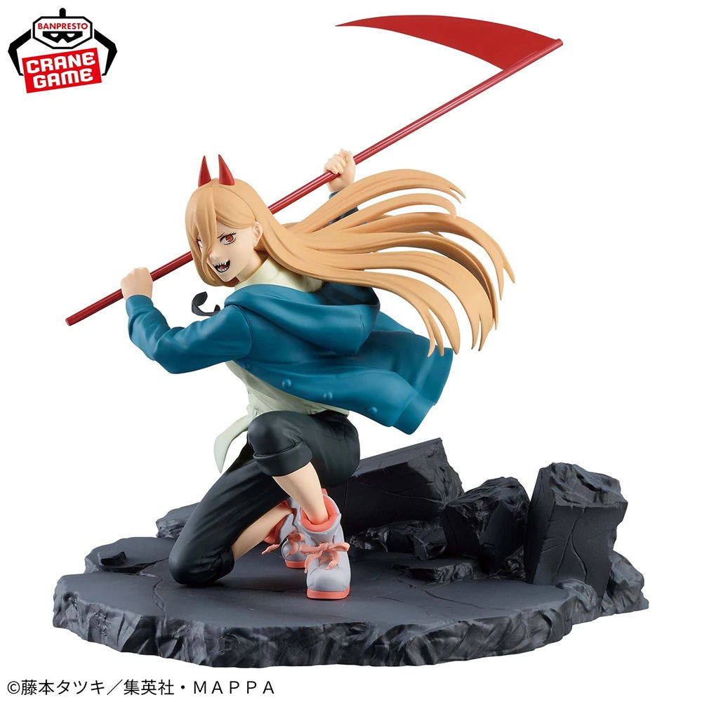 100% Original in Stock Bandai Spirits Vibration Stars Chainsaw Man Power Model Decoration Collection Series Anime Figure