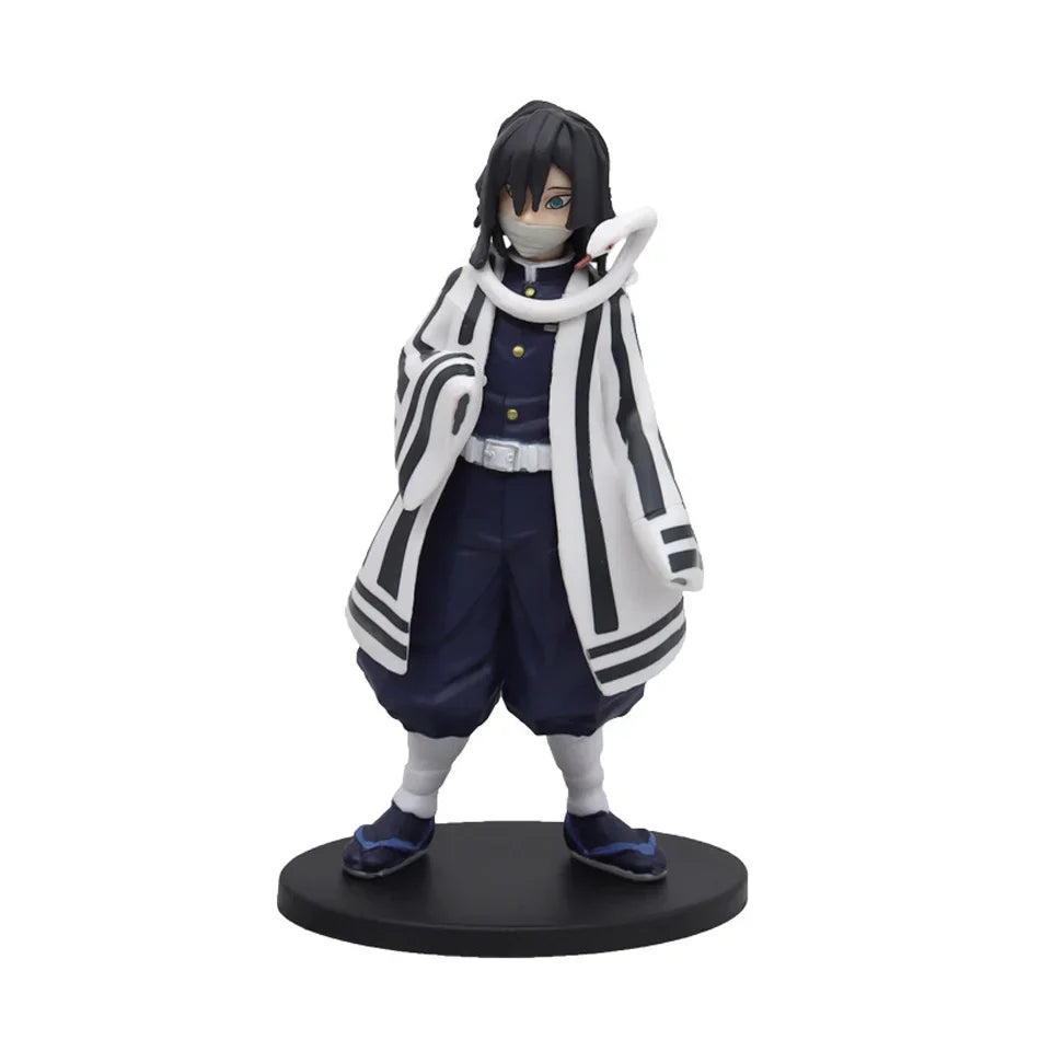 Anime Demon Slayer Action Figures Tanjirou Tomioka GiyuuZenitsu Kochou Nezuko Anime Figure Collect Kid Doll Toys for Children ﻿