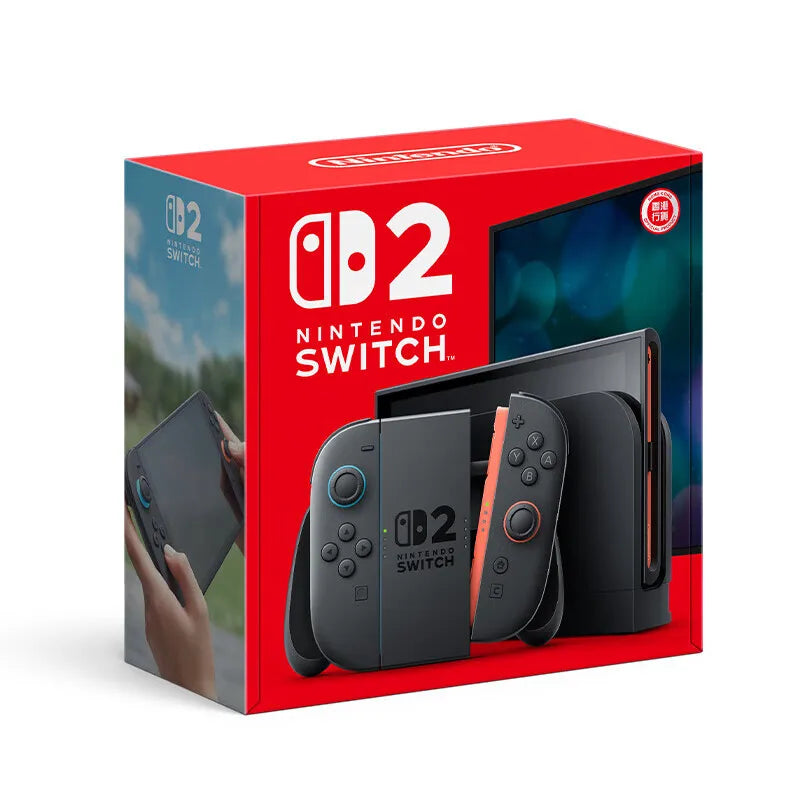 Nintendo Switch 2 7.9'' Screen Joy‑Con Handle Enhanced Audio Adjustable Console Includes Mario Kart World NS2 Original