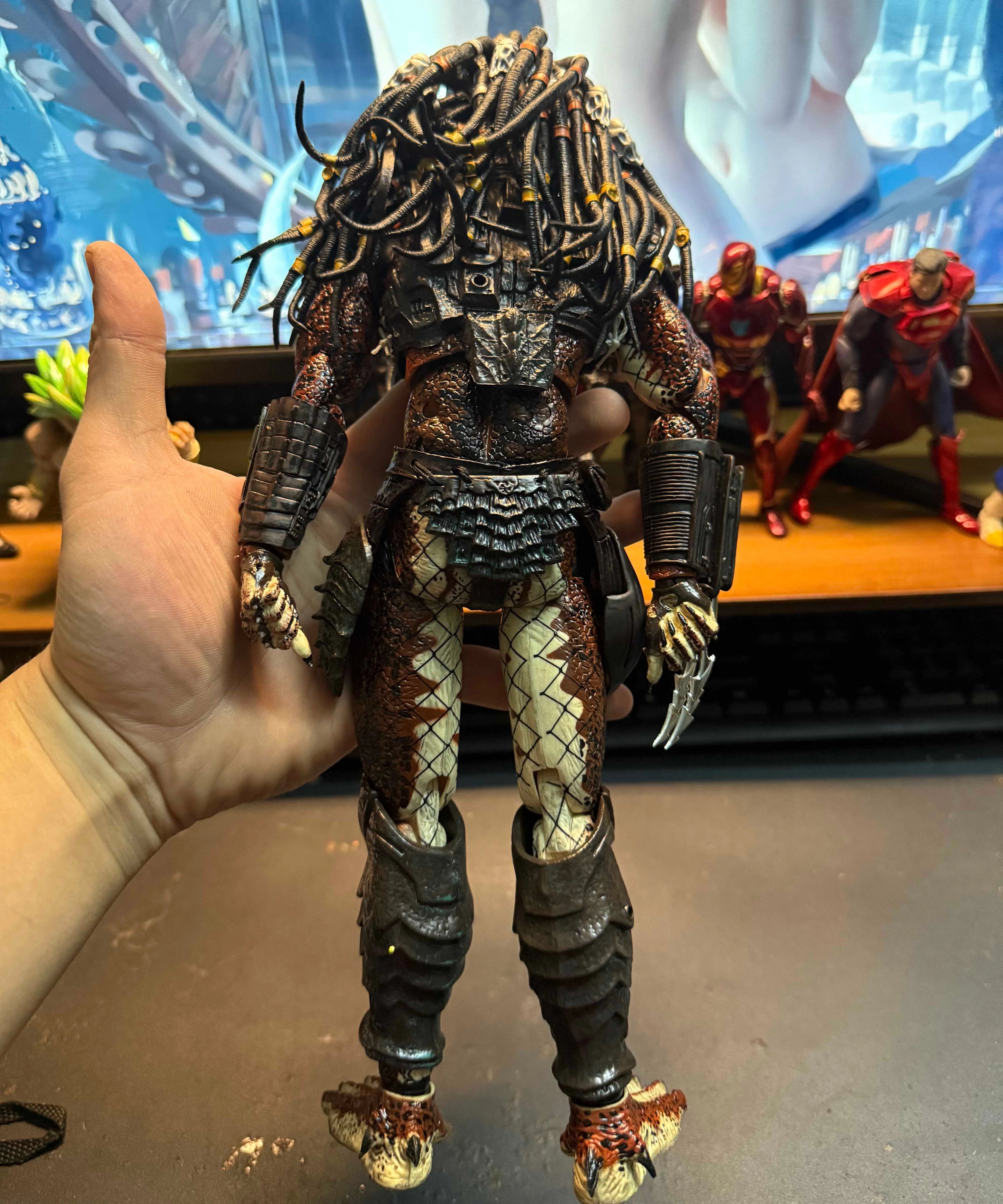 HC Predator 2018 Edition Scar Hunter Fugitive  Action Figure Model desktop decoration Collectible Gift toy