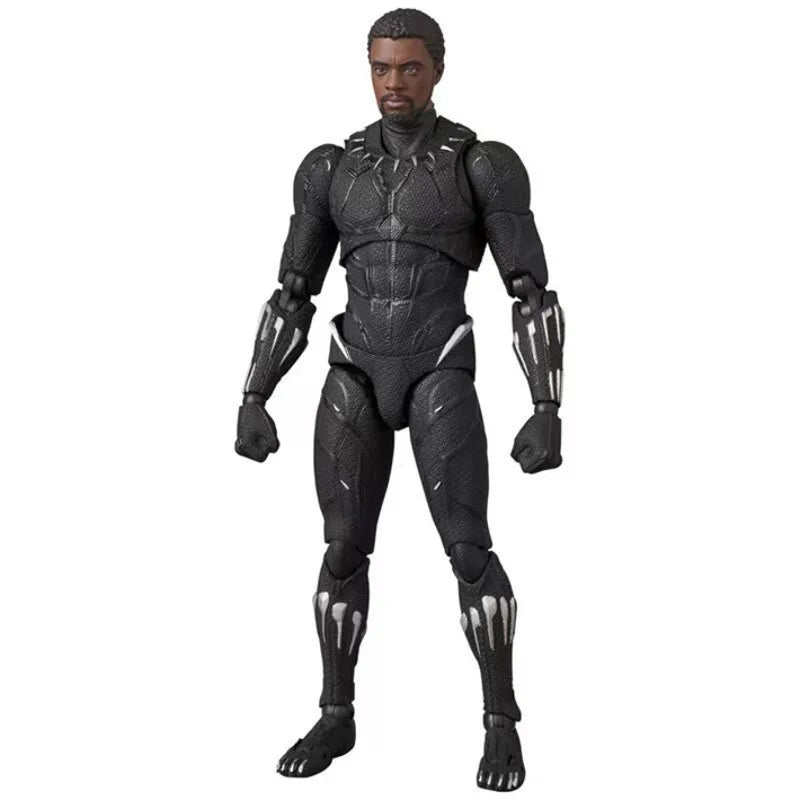 Medicom Toy MAFEX 230 The Avengers Black Panther Ver 1.5 Action Figure Anime Toys for Boys