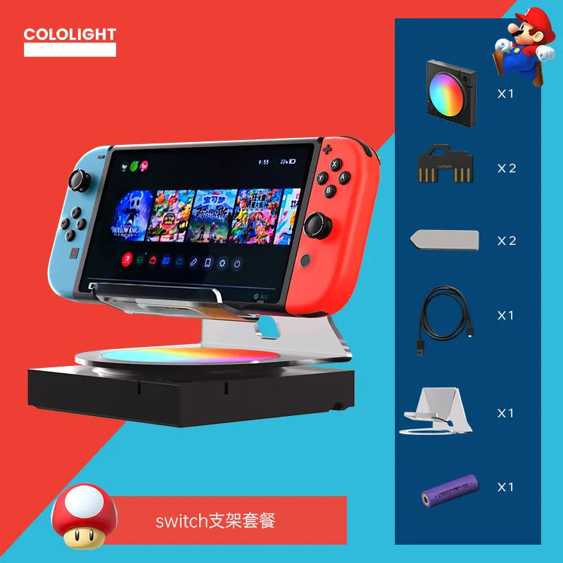 Cololight Gamepad Bracket Quantum Light RGB MIX Game Switch2 Game Handle Bracket Base Display Stand Table Gamer Accessories Gift