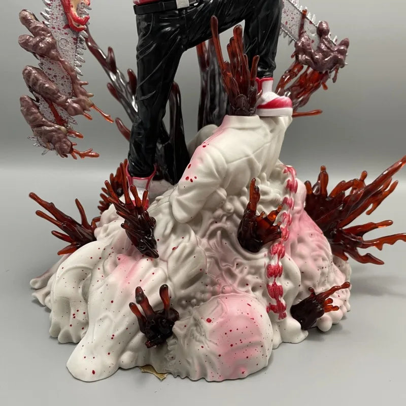 Hot Anime Chainsaw Man Figure Denji Makima Power Action Figure Chainsaw Man Pochita Figurine Collection Model Doll Toy Boys Gift