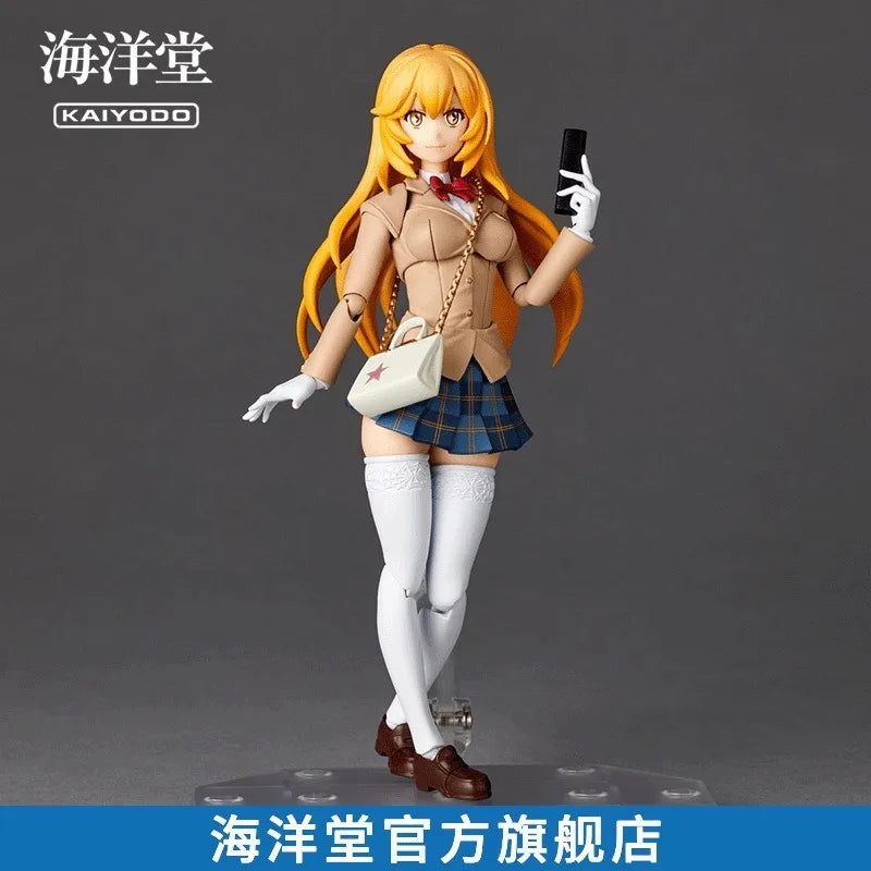 Kaiyodo Shokuhou Misaki Misaka Mikoto Shirai Kuroko Model Toys Revoltech AMAZING YAMAGUCHI To Aru Kagaku no Railgun In Stock