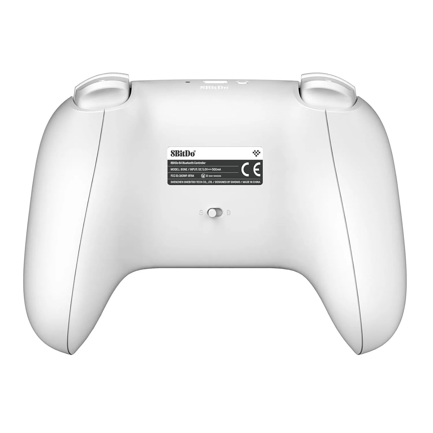 8BitDo 64 Bluetooth Controller with Hall Effect Joysticks for Analogue 3D, Nintendo Switch, Switch 2, Windows and Android, PC