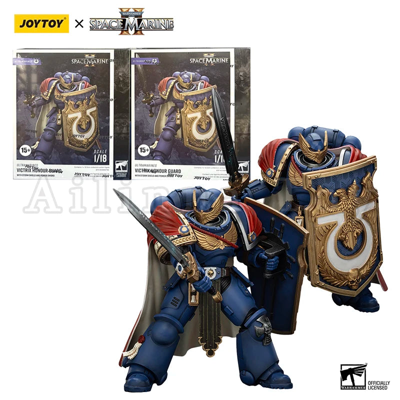 JOYTOY 1/18 Action Figure The Horus Heresy 40K New Ultra Squads & Mechas Lieutenant Titus Anime Military Model