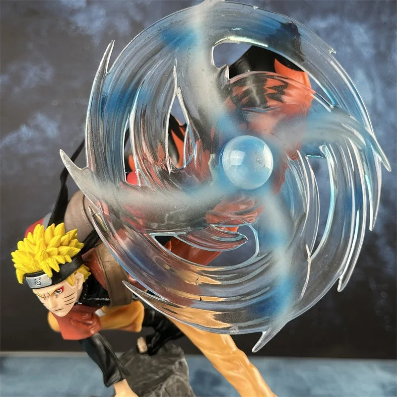 32cm Anime Naruto Figure Naruto Spiral Maru Sennin Naruto Action Figurine Pvc Statue Doll Collection Decoration Model Toys Gift