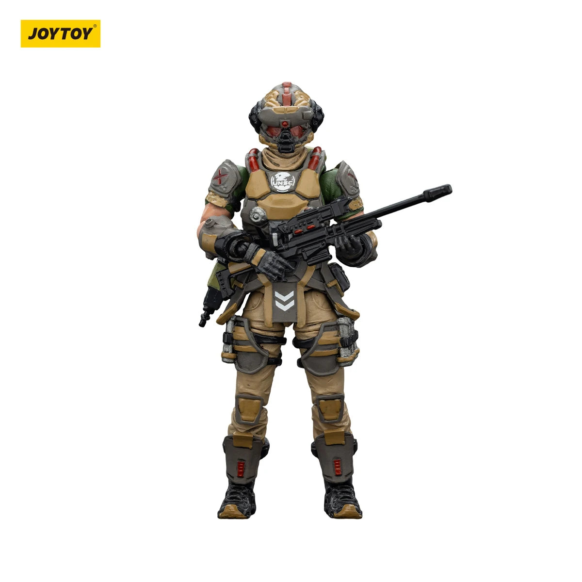 JOYTOY 1/25 Action Figure APOC Series Iron Vanguard Heavy Assault Mech UNSC Sniper Ivan Anime figures Toys