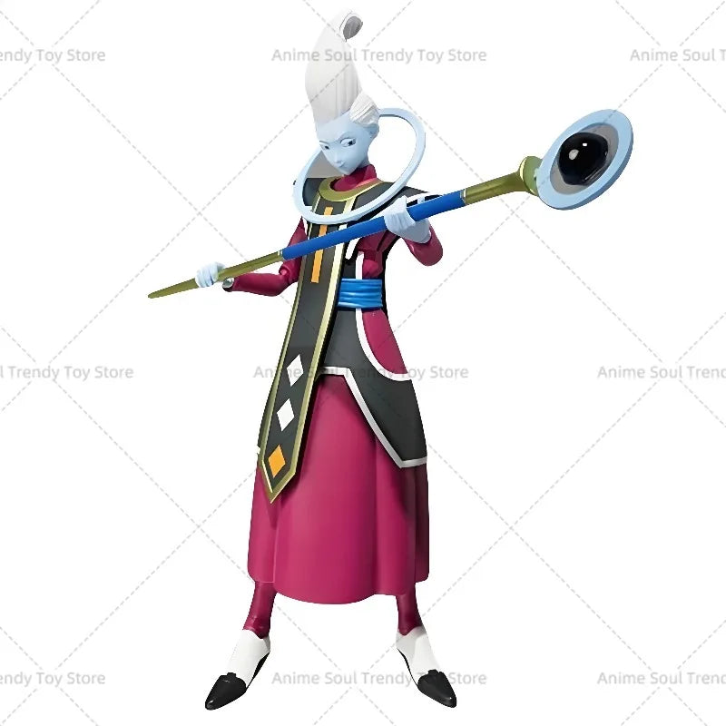 In Stock Bandai S H Figuarts Original Dragon Ball Whis Doll Brand New Boxed Action Figure Anime Characters Model Garage AS